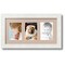ArtToFrames Collage Photo Picture Frame with 3 - 3.5x5 inch Openings, Framed in White with Over 62 Mat Color Options and Regular Glass (CSM-3966-29)